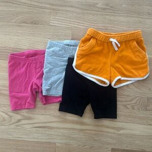 Cat& Jack Girls 3T biker shorts bundle